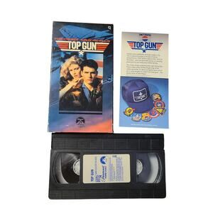 Top Gun (VHS - VCR, 1996) Vintage Classic Movie - Tom Cruise - Val Kilmer